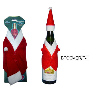  Santa Bottle Cover ( Santa Bottle Cover)