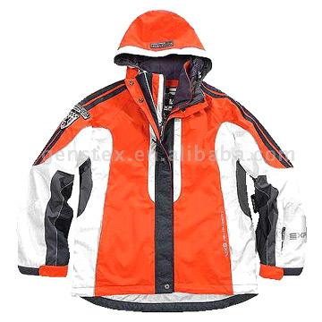  Down Jacket with Detachable Hood ( Down Jacket with Detachable Hood)