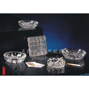  Lead Crystal Ashtray (Bleikristall Aschenbecher)