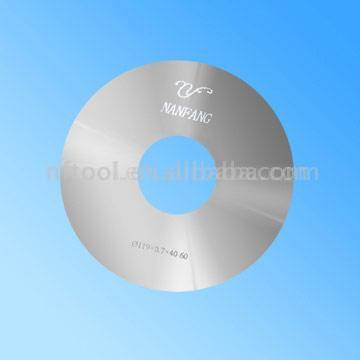 Solid Carbide Circular Knife (Couteau circulaire en carbure monobloc)