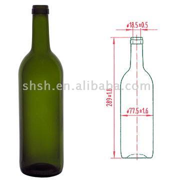  Bordeaux Bottle (Бутылки Бордо)