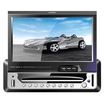  7" Motorized In Dash Car DVD with TV and FM / AM Tuner (7 "motorisé In Dash DVD de voiture avec TV et FM / AM Tuner)
