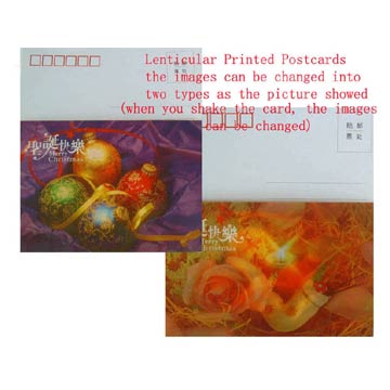  3D Lenticular Christmas Card ( 3D Lenticular Christmas Card)