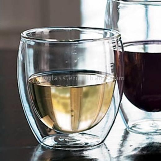  Double Wall Glass Cup (Double paroi de verre de la Coupe)