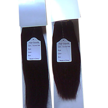  Woven Human Hair (Woven Echthaar)
