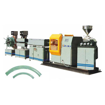  PVC Steel Wire Strengthened Flexible Pipe Extrusion Line (PVC Stahldraht Gestärkt Flexible Pipe Extrusion Line)