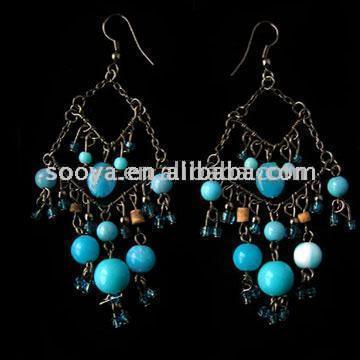  Beaded Earrings (Boucles d`oreilles en perles)