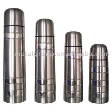  Stainless Steel Vacuum Flasks (Edelstahl Thermosflaschen)