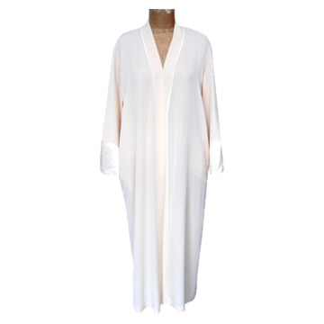  100% Silk Ladies` Robe ( 100% Silk Ladies` Robe)