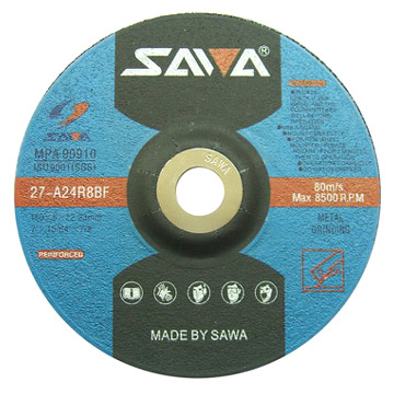  Depressed Center Grinding Disc for Metal (T27) (Depressed centre de broyage de disque pour les métaux (T27))