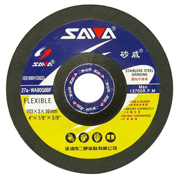  Flexible Grinding Disc for Stainless Steel Grinding (T27A) (Flexible Schleifscheiben für Edelstahl Schleifen (T27A))
