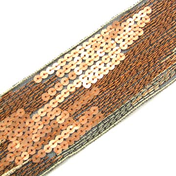  Spangle Embroidered Polyamide Trimming ( Spangle Embroidered Polyamide Trimming)
