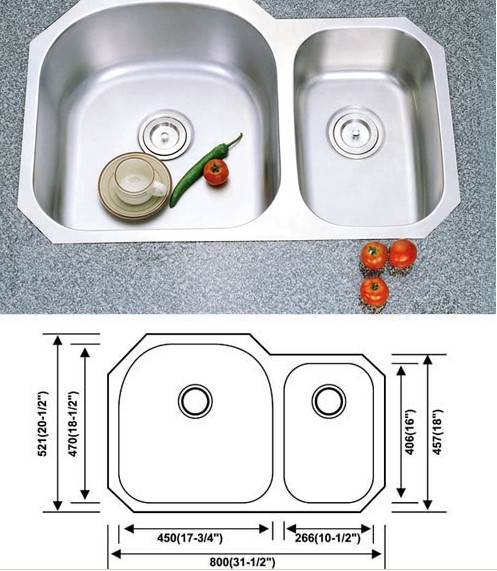  Stainless Sink (Раковина из нержавеющей)