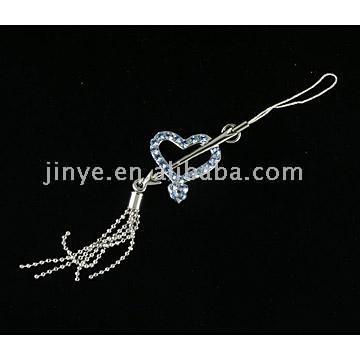  Cell Phone Jewelry - Phone Charm (Heart) (Сотовый телефон украшения - Телефон Обаяние (сердце))