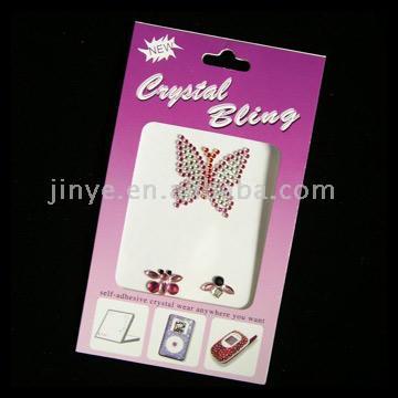  Mobile Phone Crystal Stickers (Butterfly) (Mobile Phone Crystal Stickers (Butterfly))