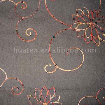  Denim with Embroidery and Spanger ( Denim with Embroidery and Spanger)