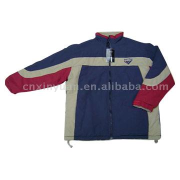  Men`s Padded Jacket with Hood (Men`s Veste matelassée avec capuche)