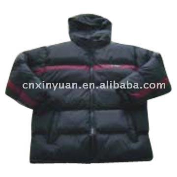  Men`s Padded Jacket with Hood (Men`s Veste matelassée avec capuche)