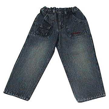  Regular Ramie / Cotton Denim Pants (Régulier Ramie / Coton Pantalon en denim)