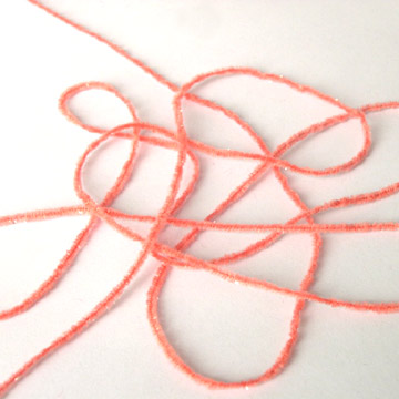  1/4.5nm Polyester/Viscose/Lunex Blended Chenille Yarn (1/4.5nm Polyester / Viskose / Lunex Blended Chenillegarne)
