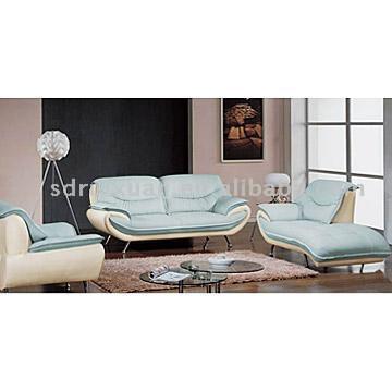  Leisure Leather Sofa