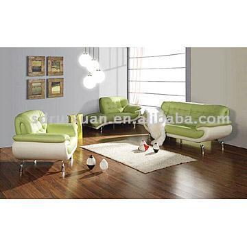  Leisure Leather Sofa
