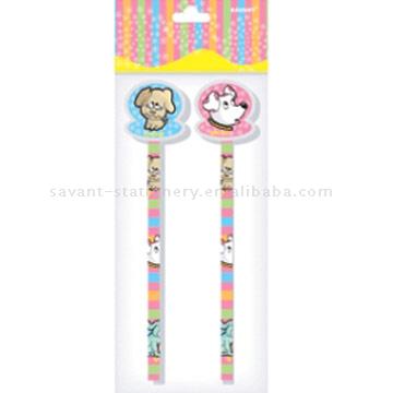  Pencil with Eraser ( Pencil with Eraser)