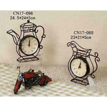  Pot Design Metal Clock ( Pot Design Metal Clock)