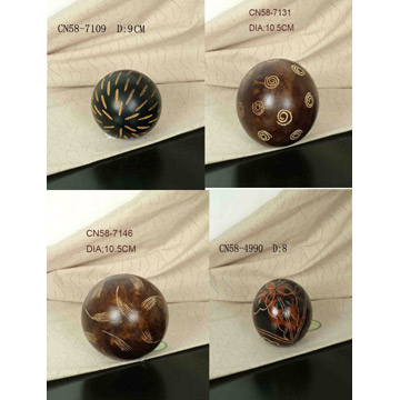  Wooden Decoration Ball ( Wooden Decoration Ball)