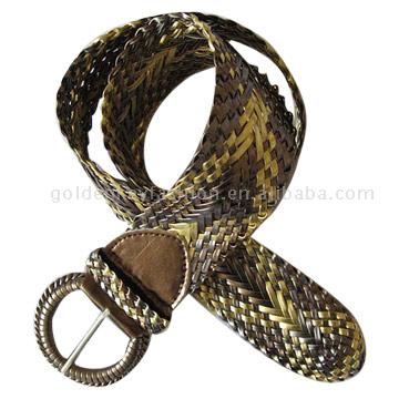  Fashion PU Woven Belt (Моды ПУ тканые пояса)