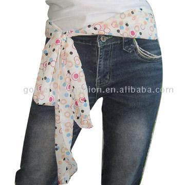  Chiffon Scarf Style Belt (Шифон Шарф Стиль Пояс)
