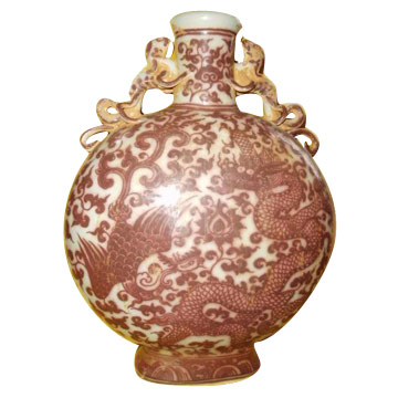  Ceramic Bottle (Ming Dynasty)