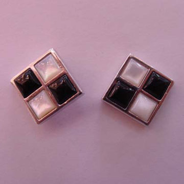  Shell and Agate Earrings (Shell und Achat Ohrringe)