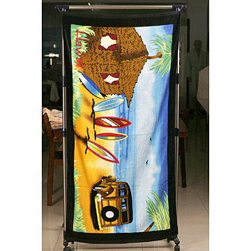  Reactive Printed Bath Towel ( Reactive Printed Bath Towel)