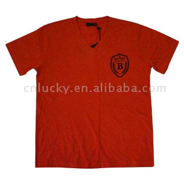  Women`s S/S V-neck T-shirt ( Women`s S/S V-neck T-shirt)