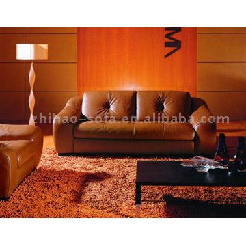  Leather sofa
