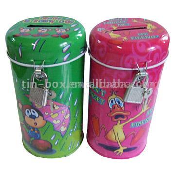Tin Coin Bank (Tin Coin Bank)