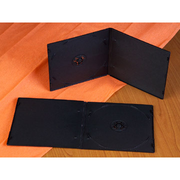  7mm Half Double DVD Case without Design (7mm Half Двойной DVD дело без дизайна)
