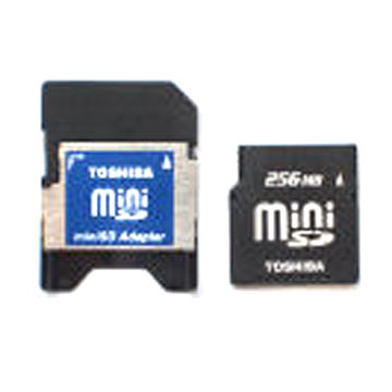 Toshiba Mini SD 256MB Memory Cards (Toshiba Mini SD 256MB Карты памяти)