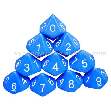  Decahedron Dice (Dcadre Dice)