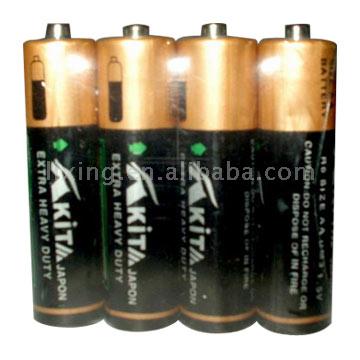  R03/AAA, R6/AA, R14/C, R20/D Size Dry Batteries (R03/AAA, R6/AA, R14 / C, R20 / D Größe Trockenbatterien)