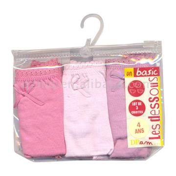  Girl`s Briefs (3pcs/pk) ( Girl`s Briefs (3pcs/pk))