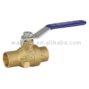  Welded Ball Valve With Drain ( Welded Ball Valve With Drain)