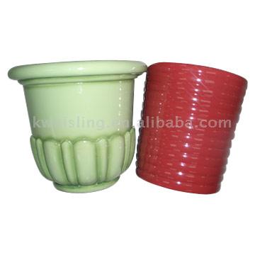 Glasierte Fiberglass Planter (Glasierte Fiberglass Planter)