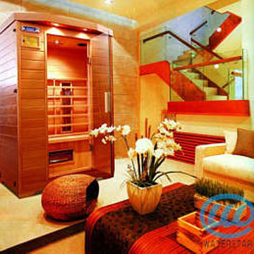 Look For Cooperation Waterstar Far Infrared Sauna Room (Look For Sauna coopération Waterstar dans l`infrarouge lointain)