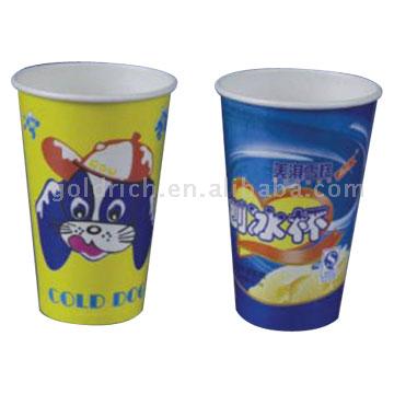  Paper Cups (2-Side PE) (Бумажные стаканчики (2-Side ПЭ))