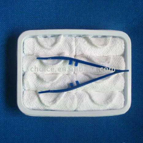 Hot and Cold Terry Towel in Plastic Tray ( Hot and Cold Terry Towel in Plastic Tray)