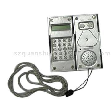  Calculator with Recorder and Mobile Signal Indicator
