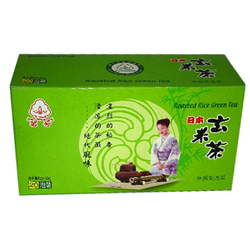  Roasted Rice Green Tea (Жареного риса зеленый чай)