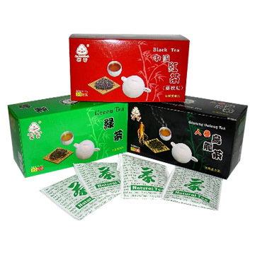  Black Tea, Green Tea and Ginseng Oolong Tea ( Black Tea, Green Tea and Ginseng Oolong Tea)